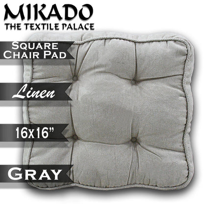Square Chair Pad | Linen