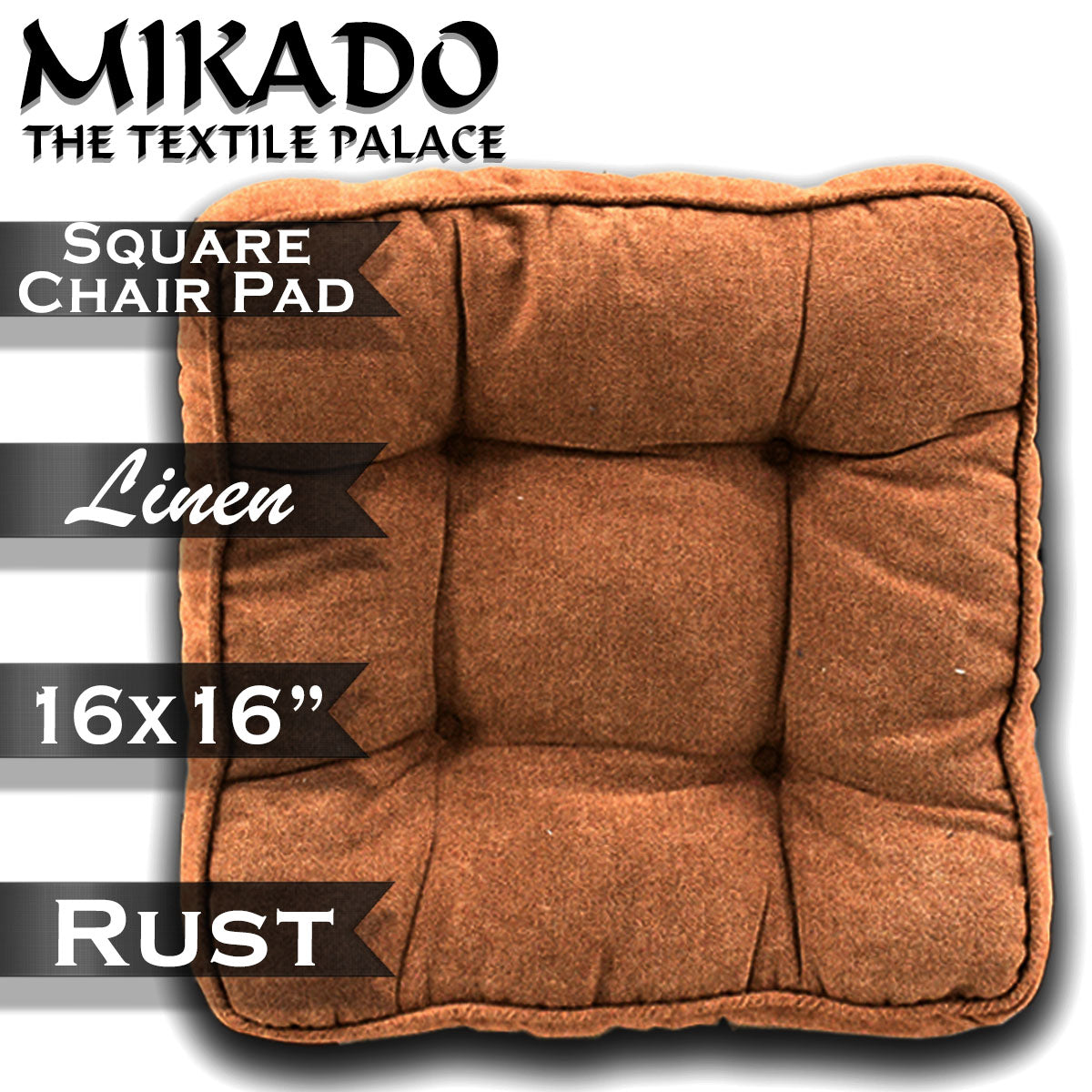 Square Chair Pad | Linen
