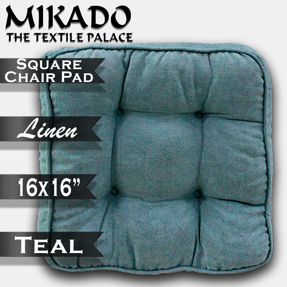 Square Chair Pad | Linen