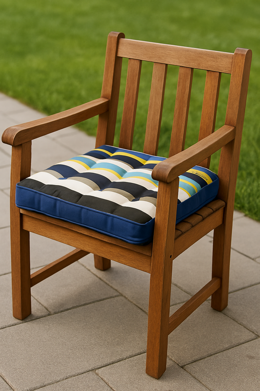 Outdoor Cushioned Chair Pad