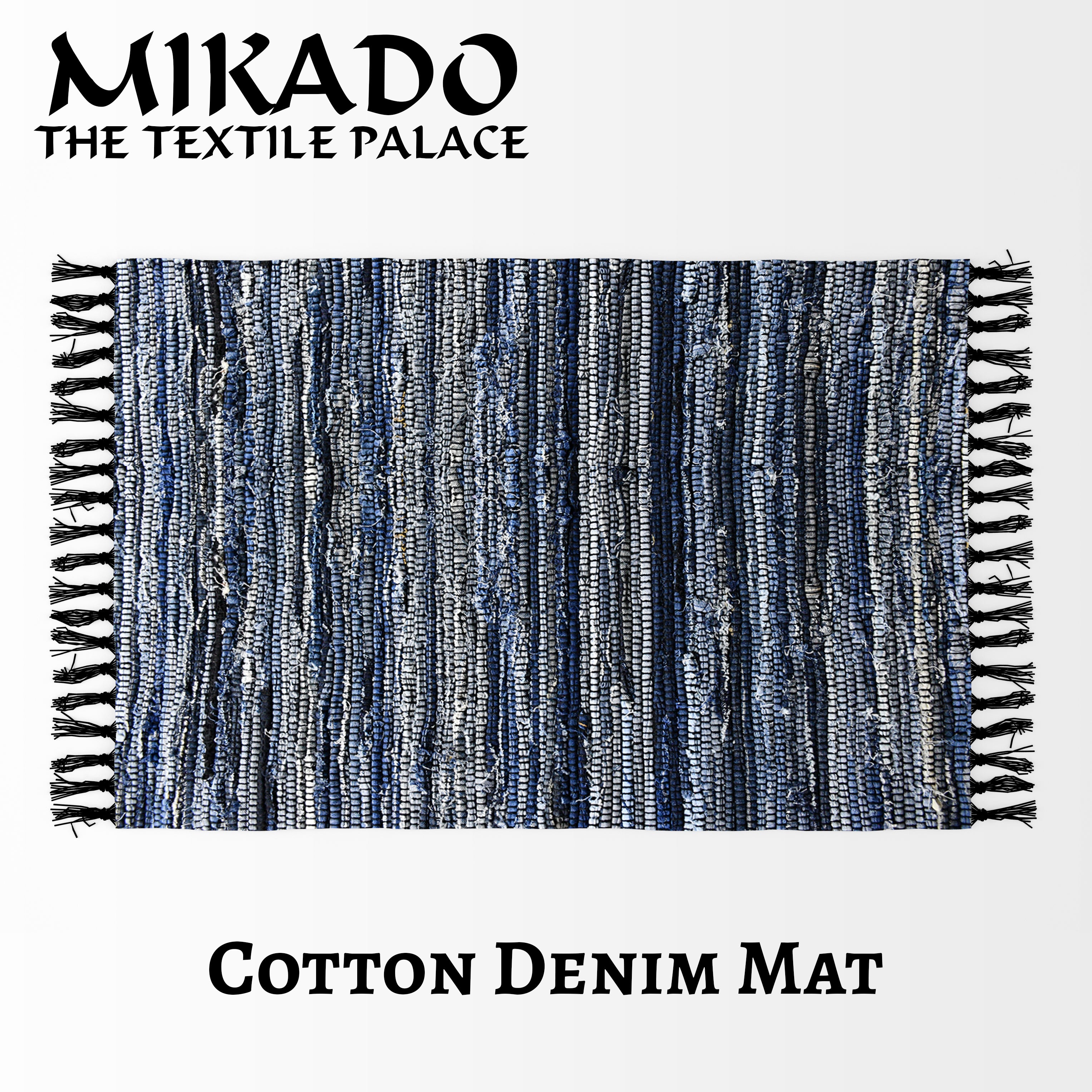 100% Cotton Denim Mat – Mikado Store