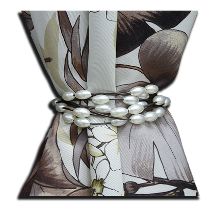 Curtain Holder - Pearls