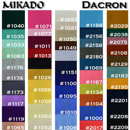 Dacron | 45" | Solid Colors