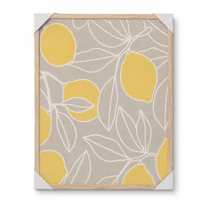 Framed Canvas Print | Wall Art | Botanical