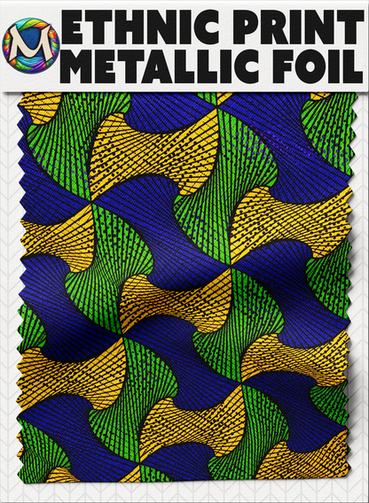 Ethnic Prints | Metallic Foil