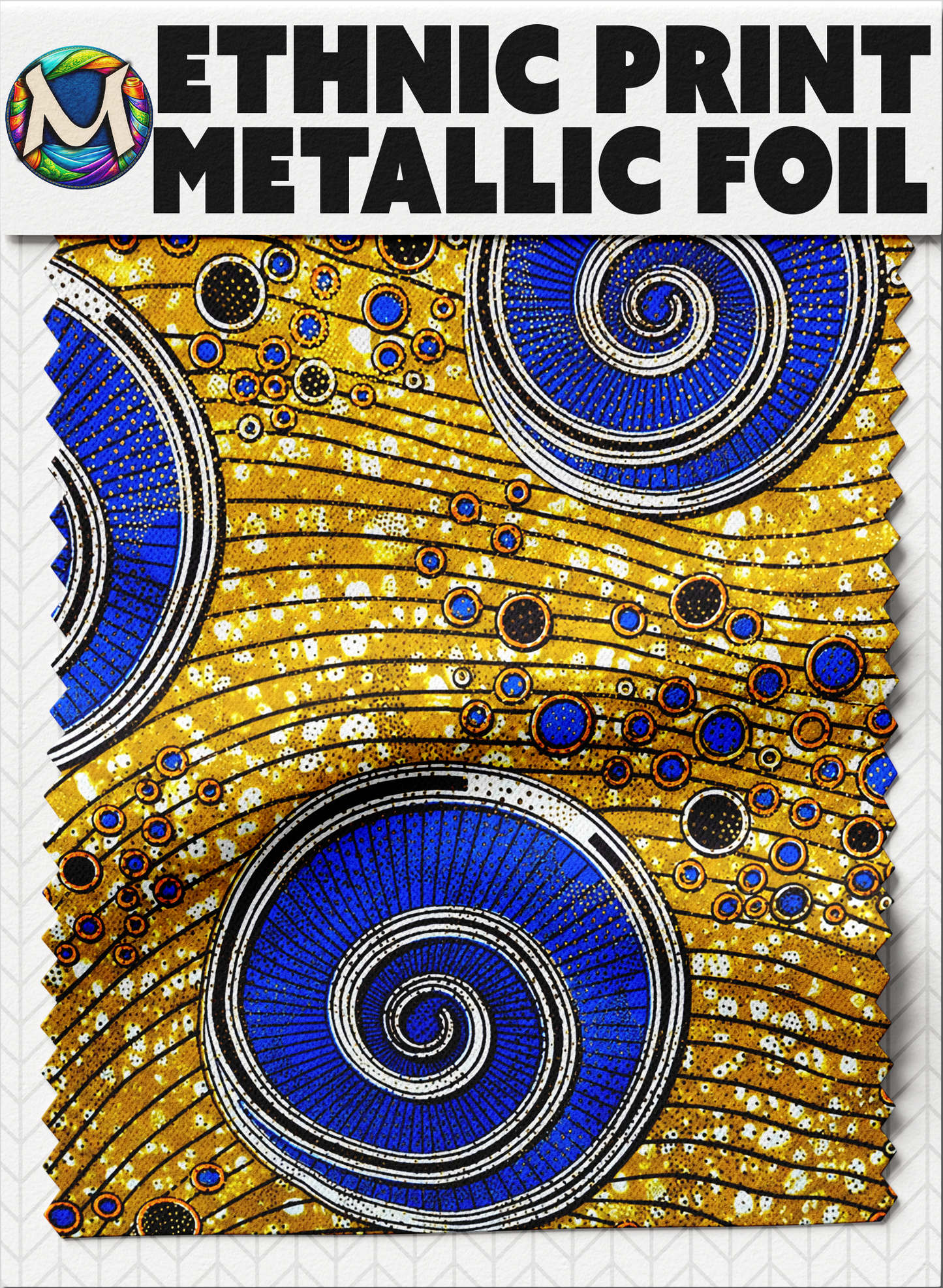 Ethnic Prints | Metallic Foil