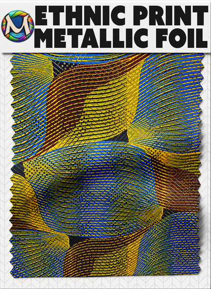 Ethnic Prints | Metallic Foil