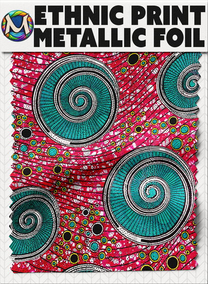Ethnic Prints | Metallic Foil