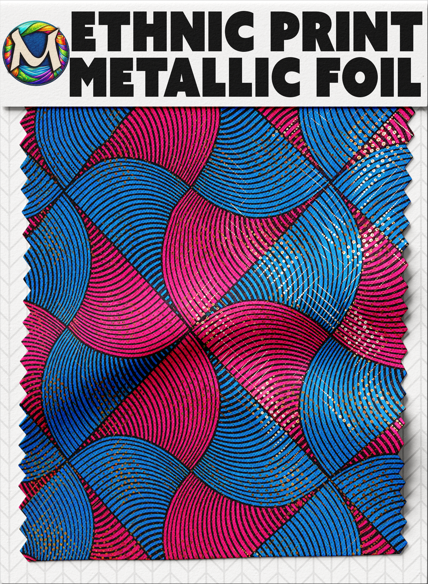 Ethnic Prints | Metallic Foil