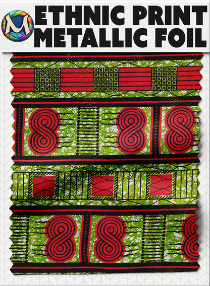 Ethnic Prints | Metallic Foil
