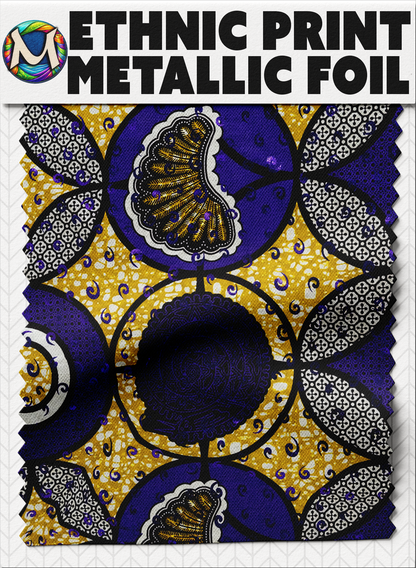 Ethnic Prints | Metallic Foil
