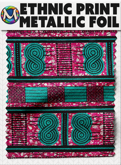 Ethnic Prints | Metallic Foil