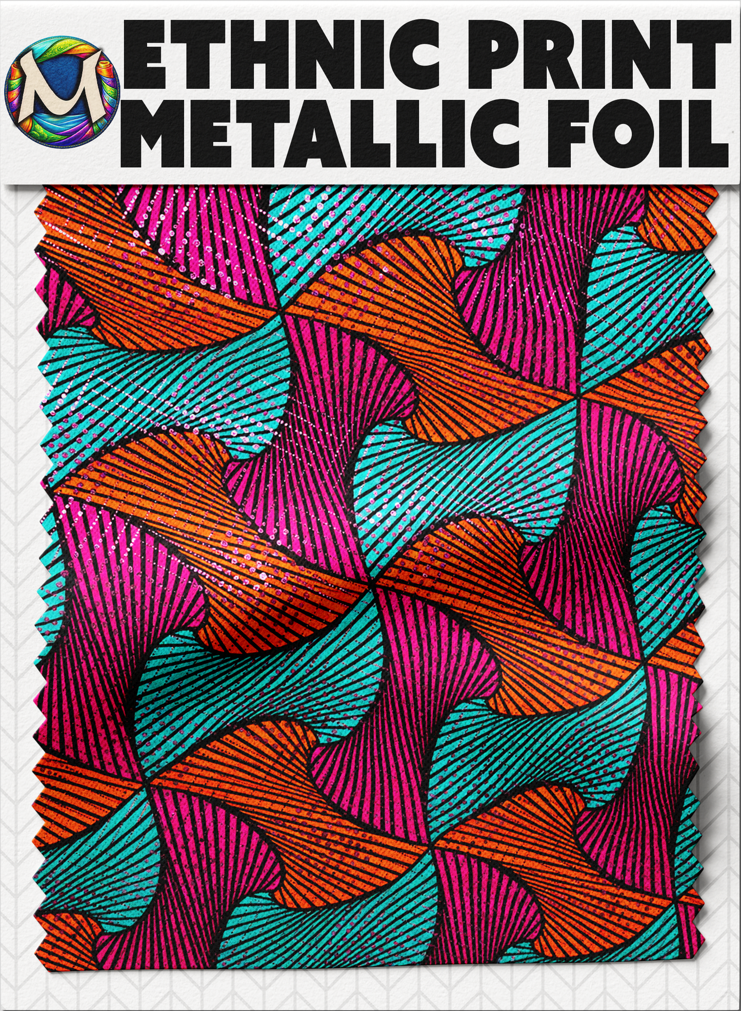 Ethnic Prints | Metallic Foil