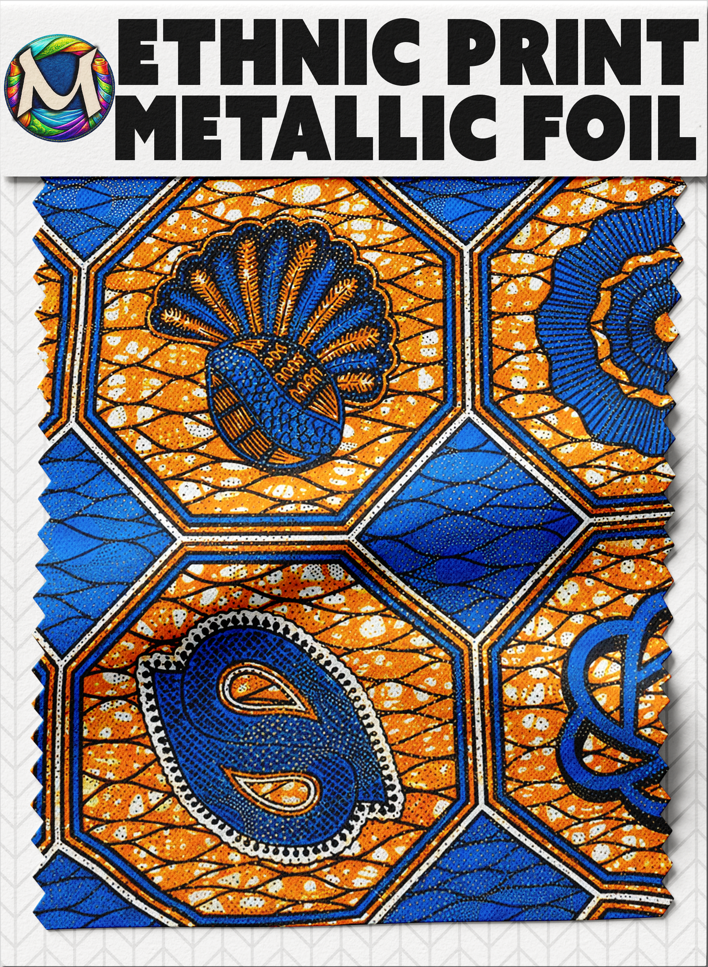 Ethnic Prints | Metallic Foil