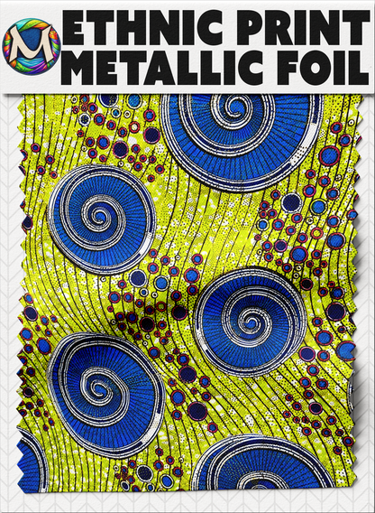 Ethnic Prints | Metallic Foil