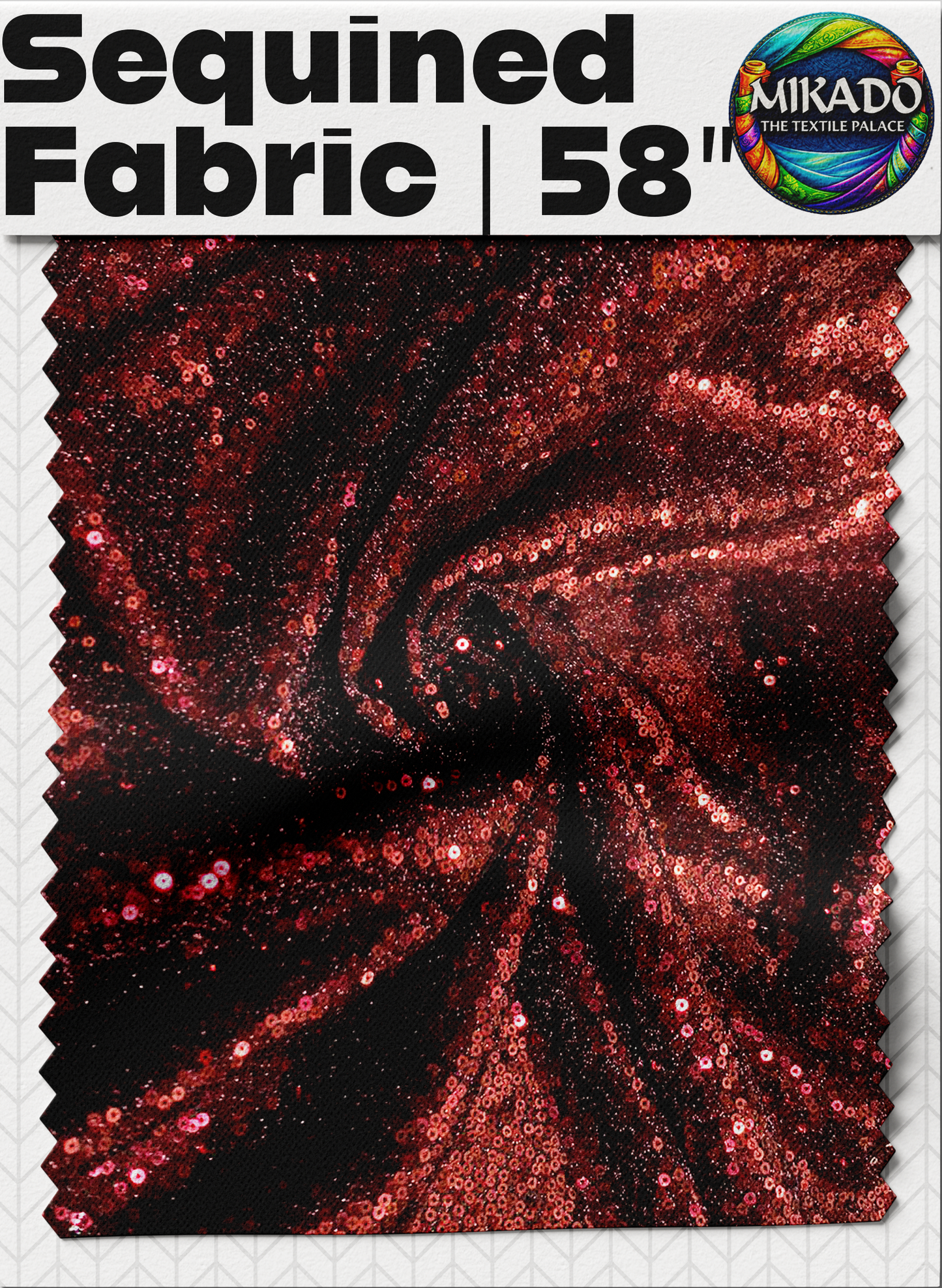 Fine Sequined Fabric
