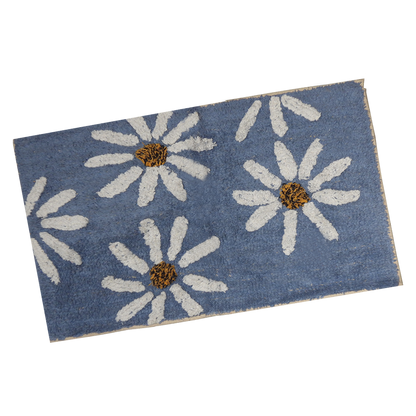 Cotton Floor Mat (Flowers)
