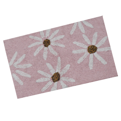 Cotton Floor Mat (Flowers)