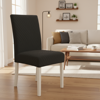 Geometric Stretch Chair Cover
