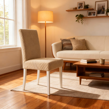 Geometric Stretch Chair Cover