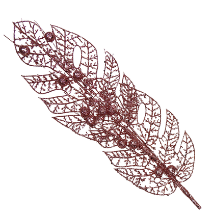 Glittered Leaves| Decorative