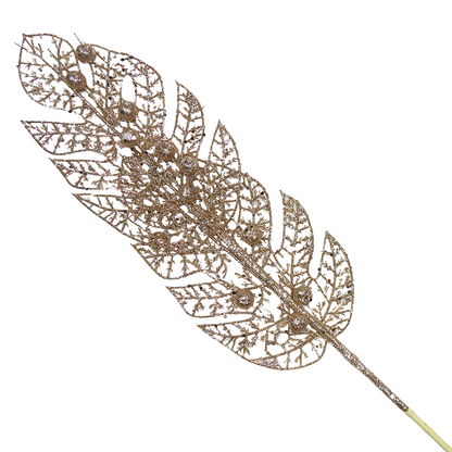 Glittered Leaves| Decorative