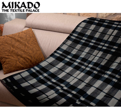 Plaid Flannel Throw Blanket