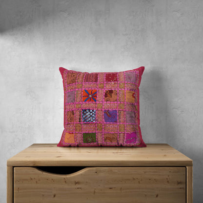 Hand Made Beaded Cushion Cover