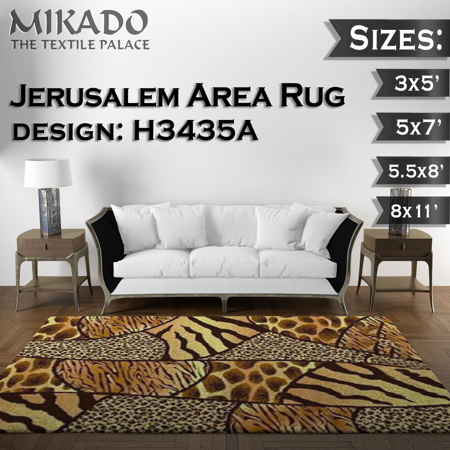 Jerusalem Rug | Smaller Sizes
