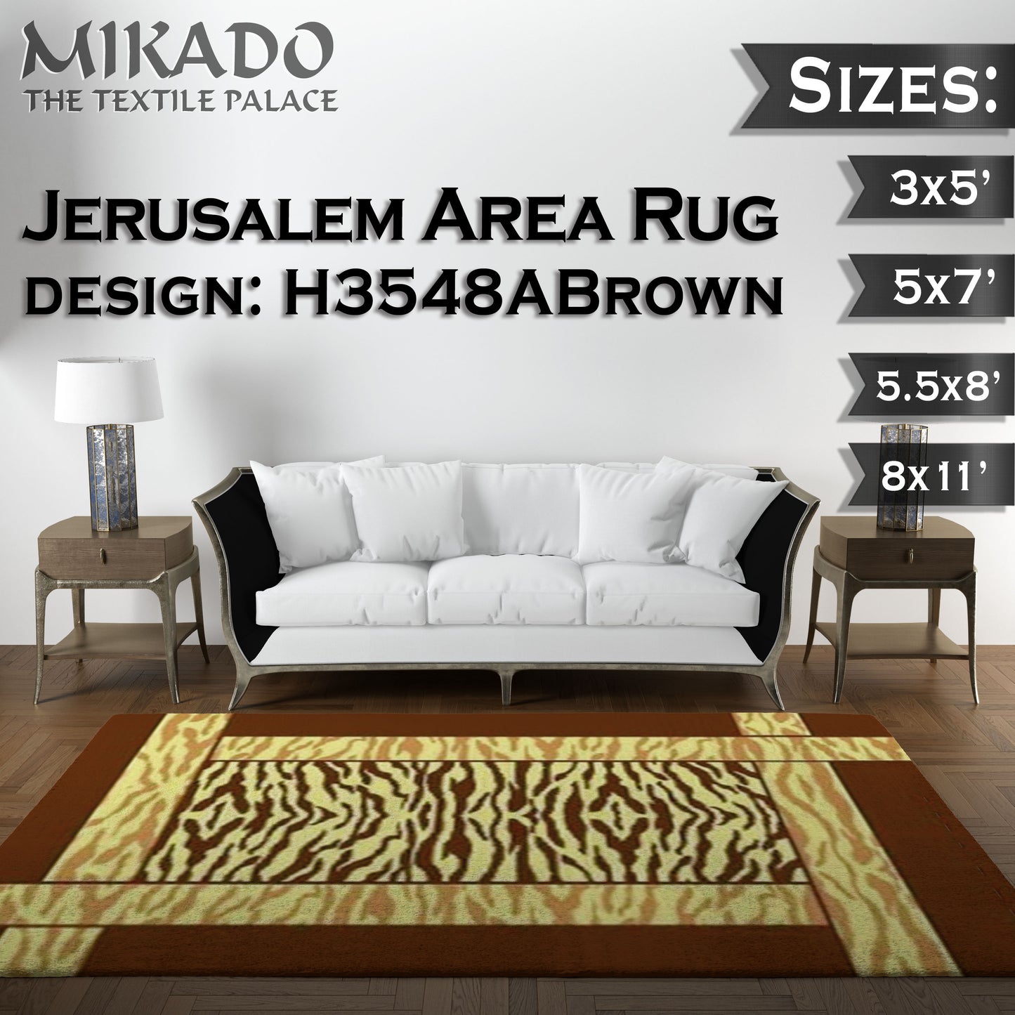 Jerusalem Rug | Smaller Sizes