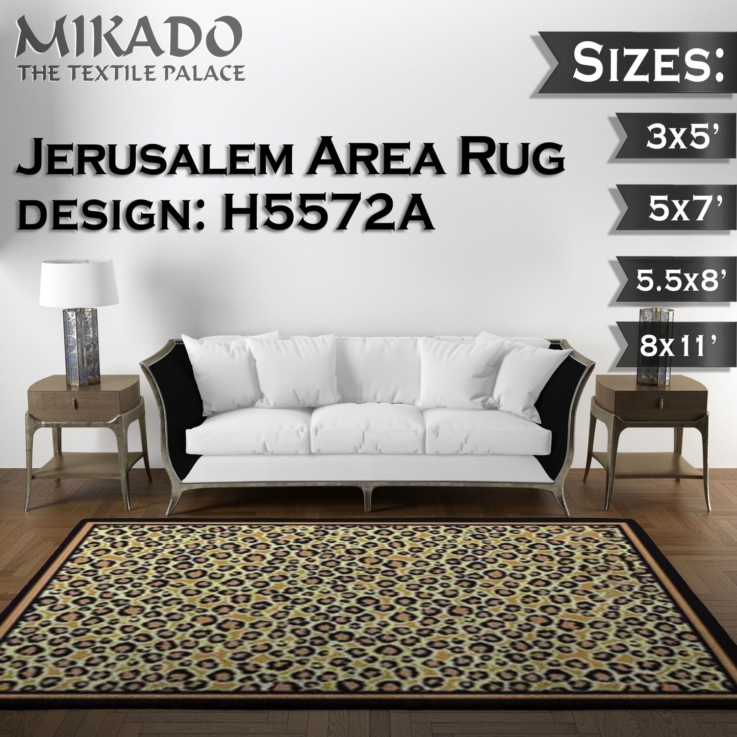 Jerusalem Rug | Smaller Sizes
