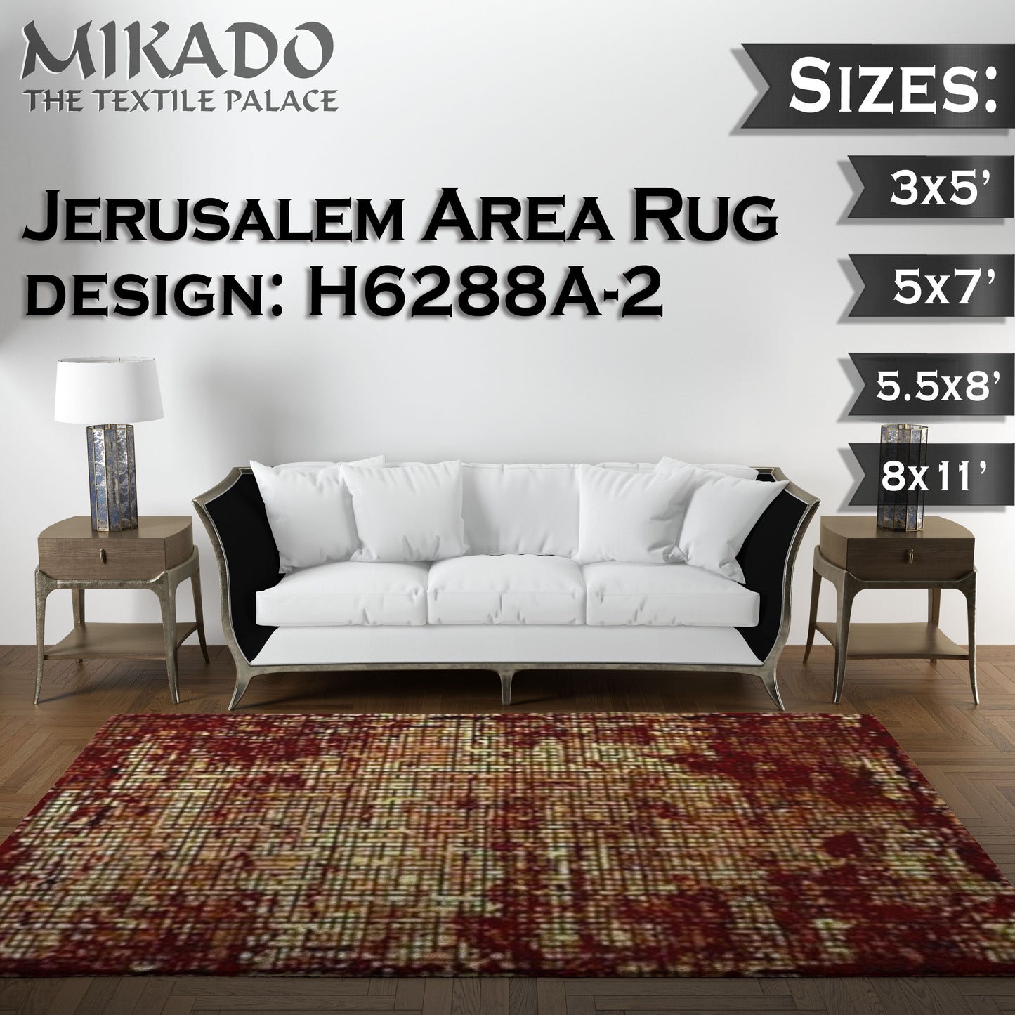 Jerusalem Rug | Smaller Sizes