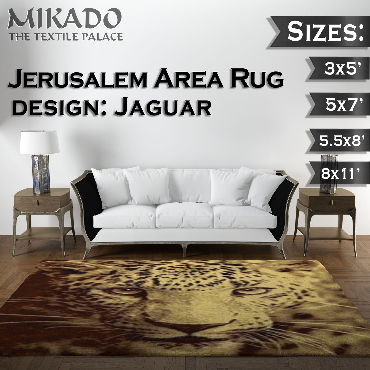 Jerusalem Rug | Smaller Sizes