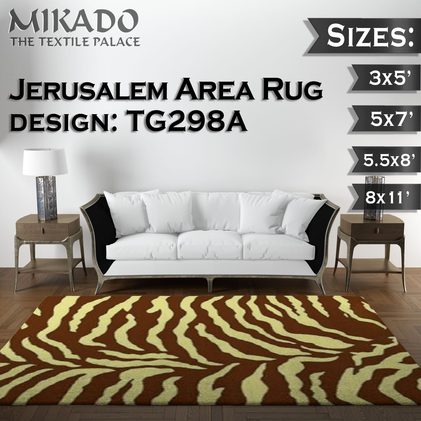 Jerusalem Rug | Smaller Sizes