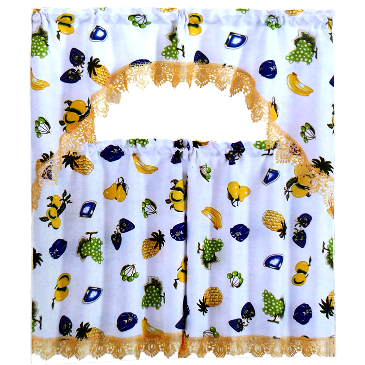Kitchen Curtains | Orchard Harvest Collection