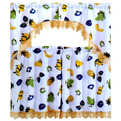 Kitchen Curtains | Orchard Harvest Collection