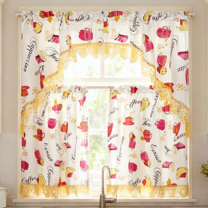 Kitchen Curtains | Orchard Harvest Collection