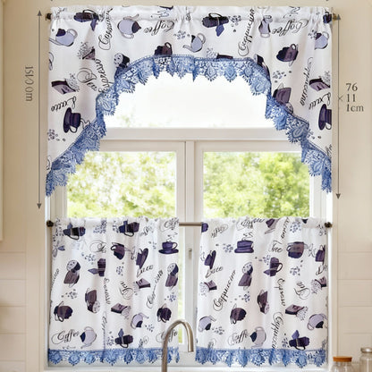 Kitchen Curtains | Orchard Harvest Collection