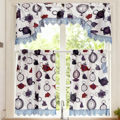 Kitchen Curtains | Orchard Harvest Collection