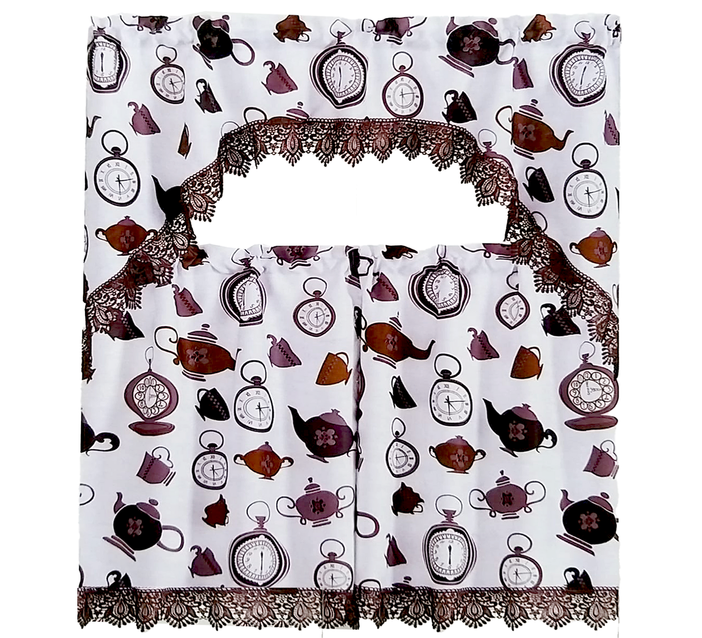 Kitchen Curtains | Orchard Harvest Collection