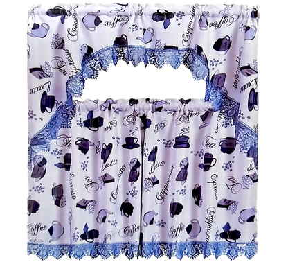 Kitchen Curtains | Orchard Harvest Collection