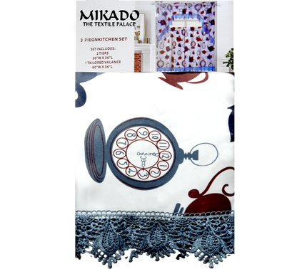 Kitchen Curtains | Orchard Harvest Collection