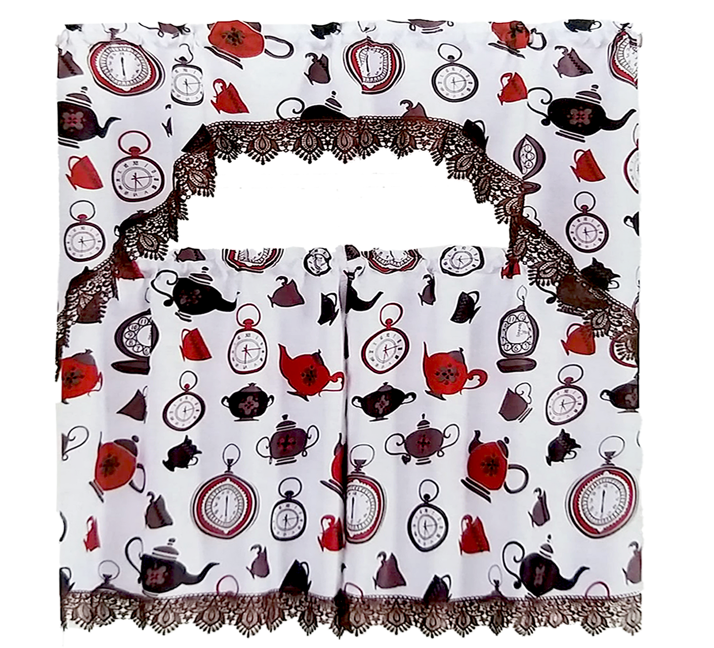 Kitchen Curtains | Orchard Harvest Collection