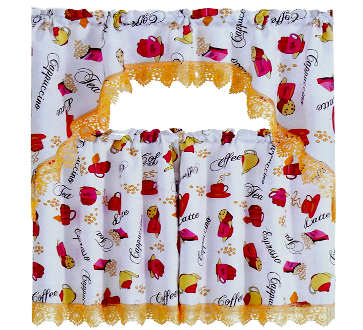Kitchen Curtains | Orchard Harvest Collection