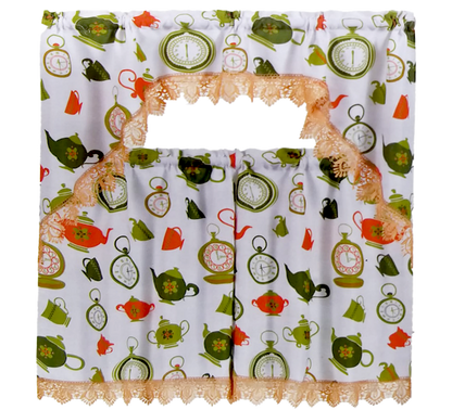 Kitchen Curtains | Orchard Harvest Collection