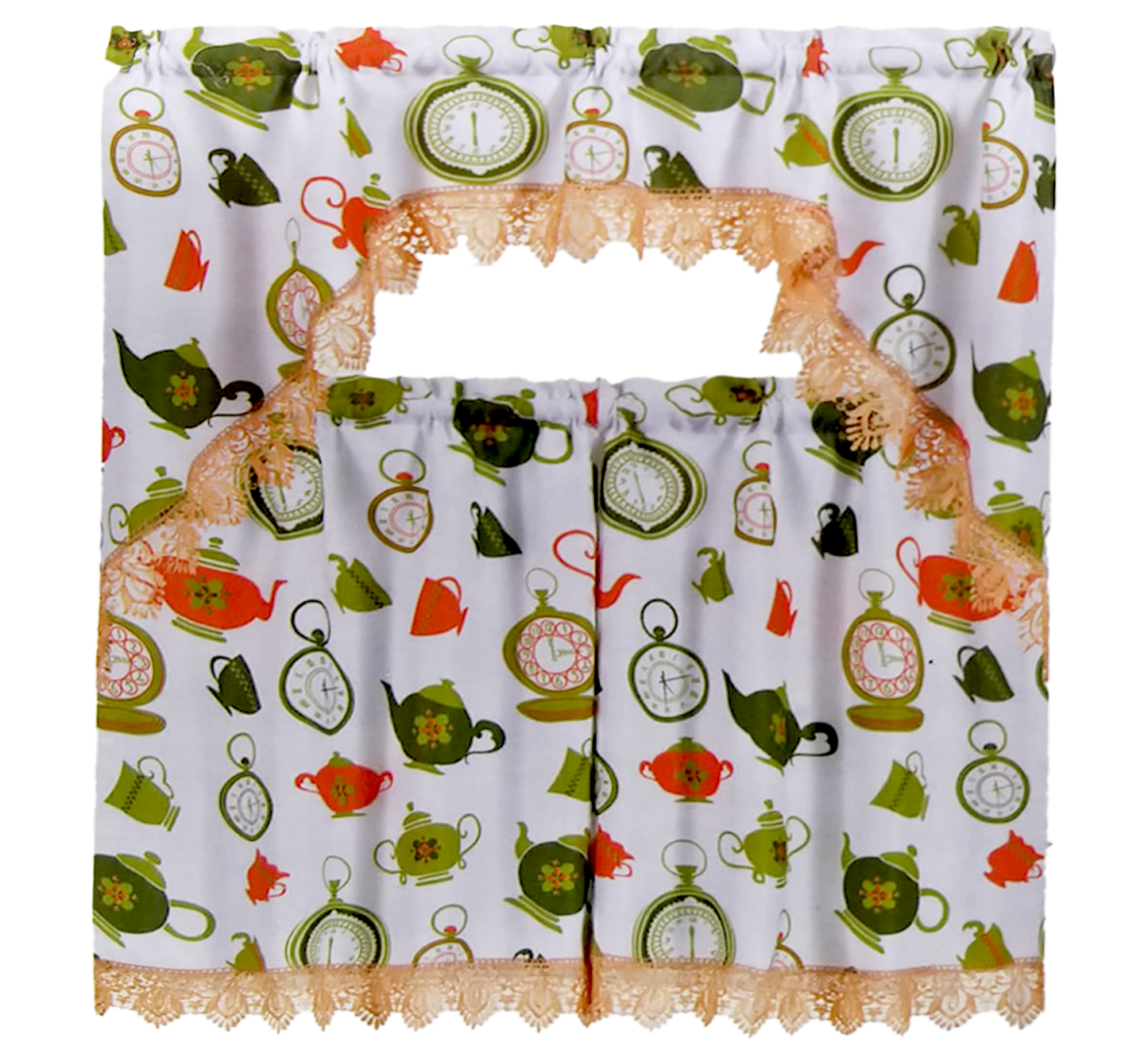 Kitchen Curtains | Orchard Harvest Collection