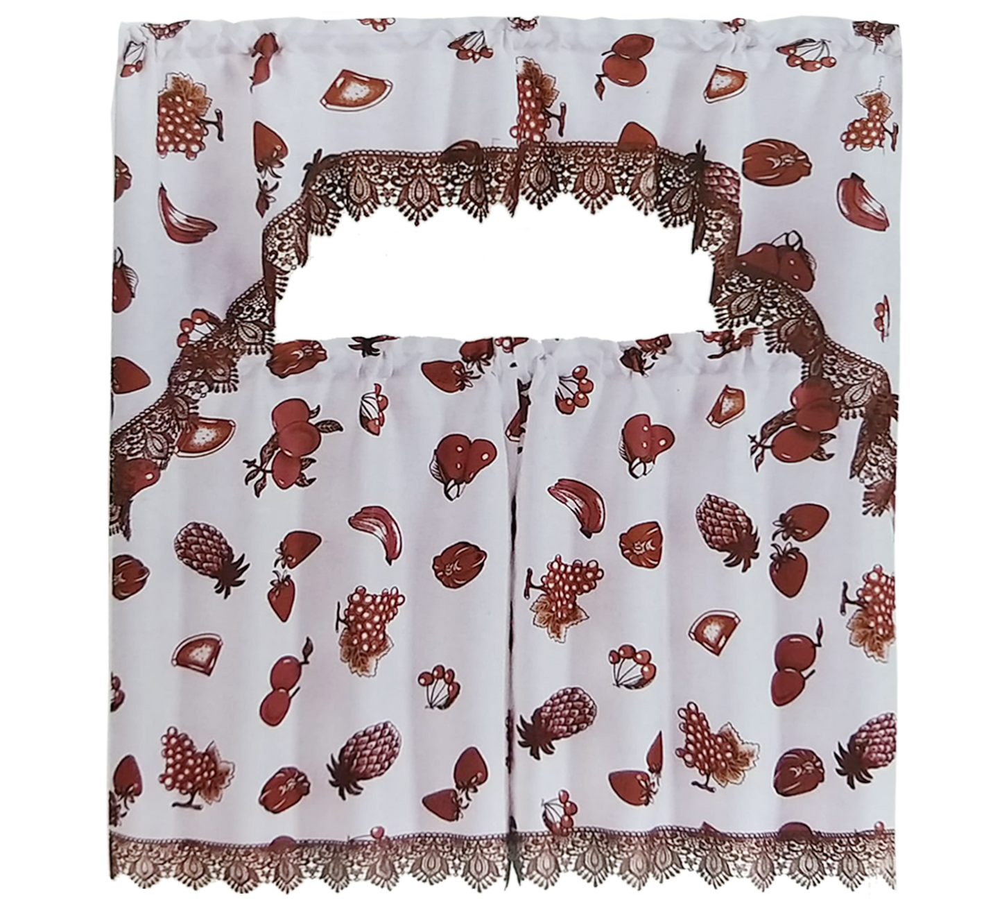 Kitchen Curtains | Orchard Harvest Collection
