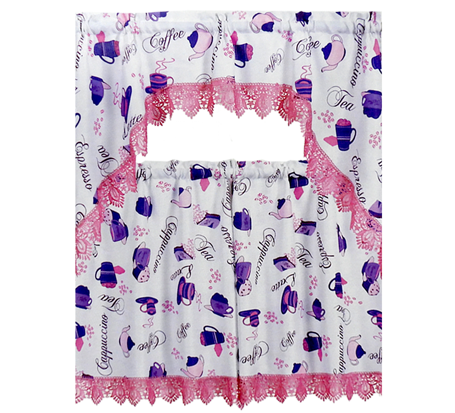 Kitchen Curtains | Orchard Harvest Collection