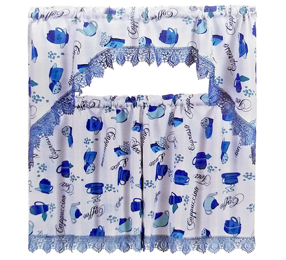 Kitchen Curtains | Orchard Harvest Collection