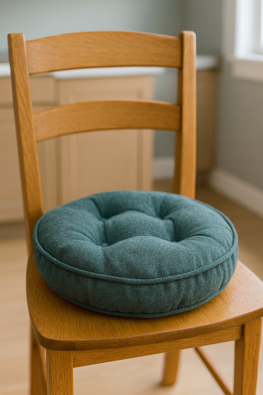 Chair Pad - Linen -Round